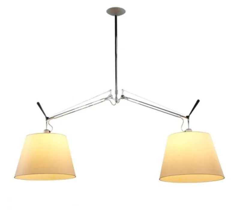 Artemide Tolomeo Basculante hanglamp-Perkament-Kap ∅ 24 cm Koop Online