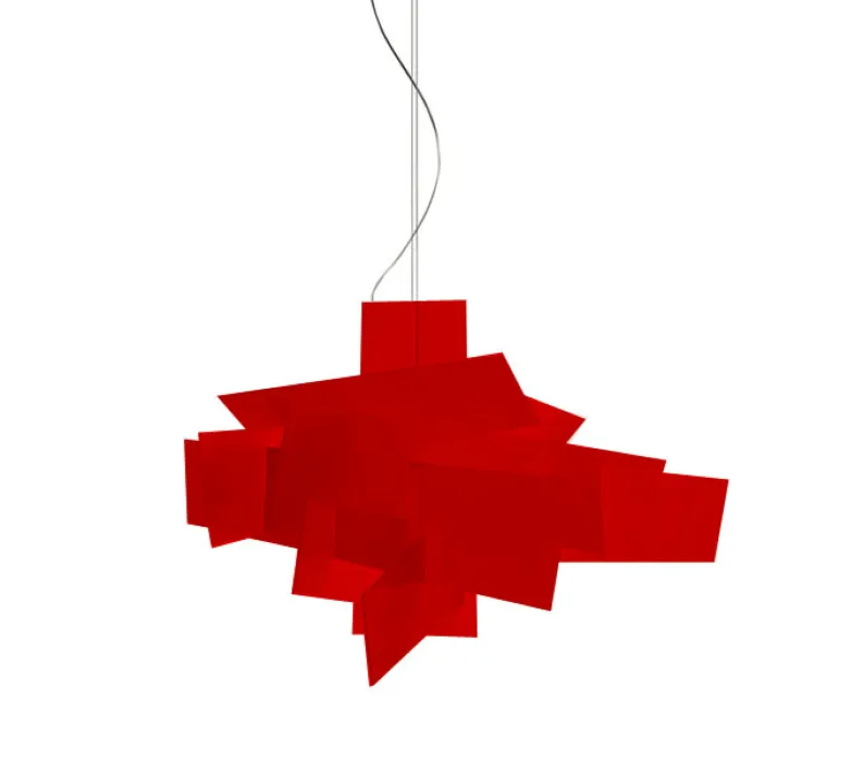 Foscarini Big Bang hanglamp-Rood Alleen Vandaag