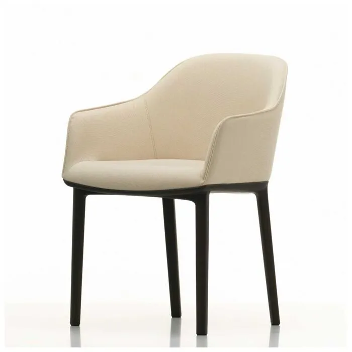 Vitra Softshell stoel met kunststof onderstel Koop Online