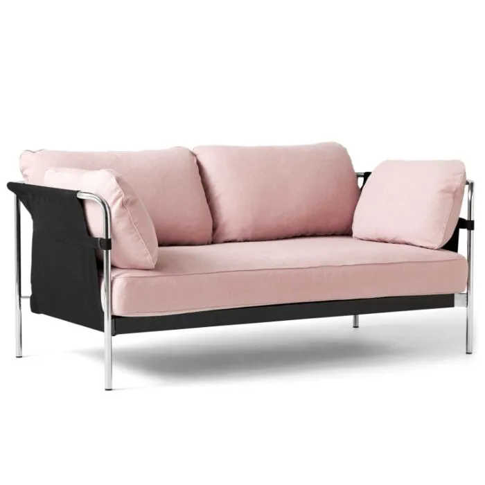 Tijdelijk Beschikbaar Hay Can 2 seater bank-Linara 415-Chromed