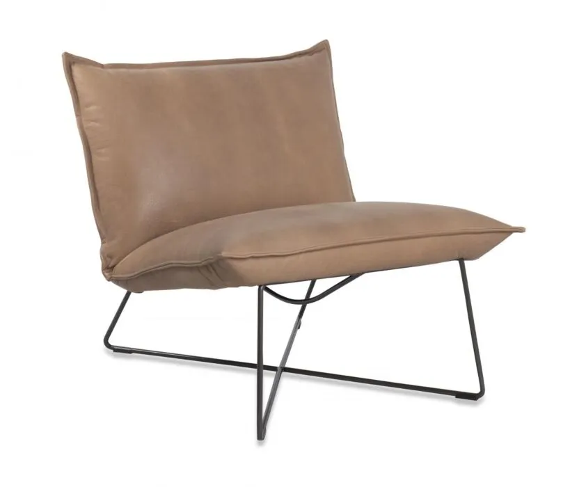 Rechtstreeks Van De Fabrikant Jess design Earl XS Old Glory Bonanza Beige fauteuil