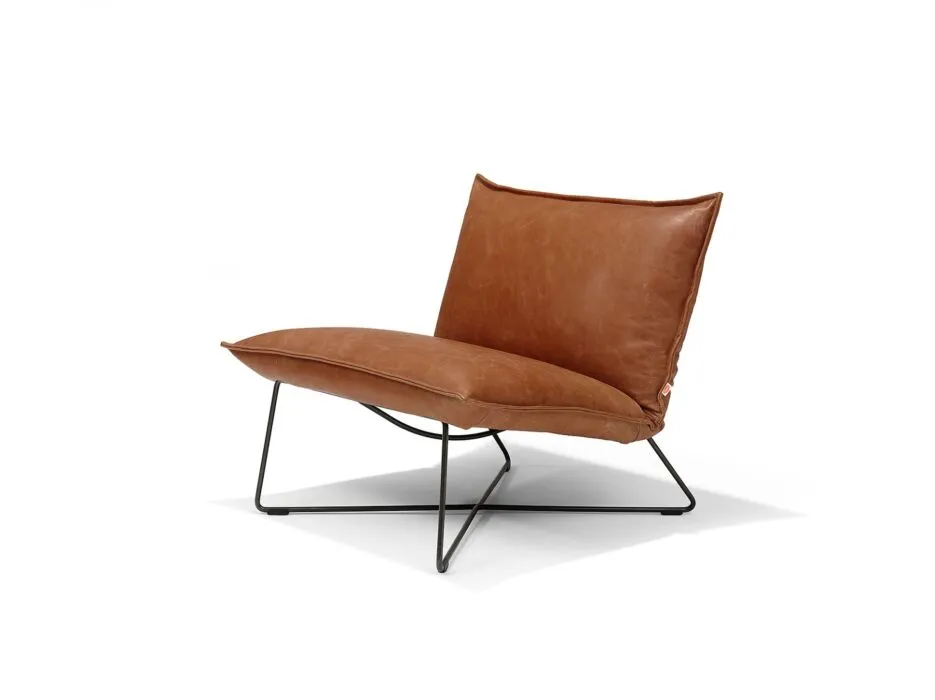 Laatste Versie Jess design Earl hoge rug zonder arm Bonanza fauteuil
