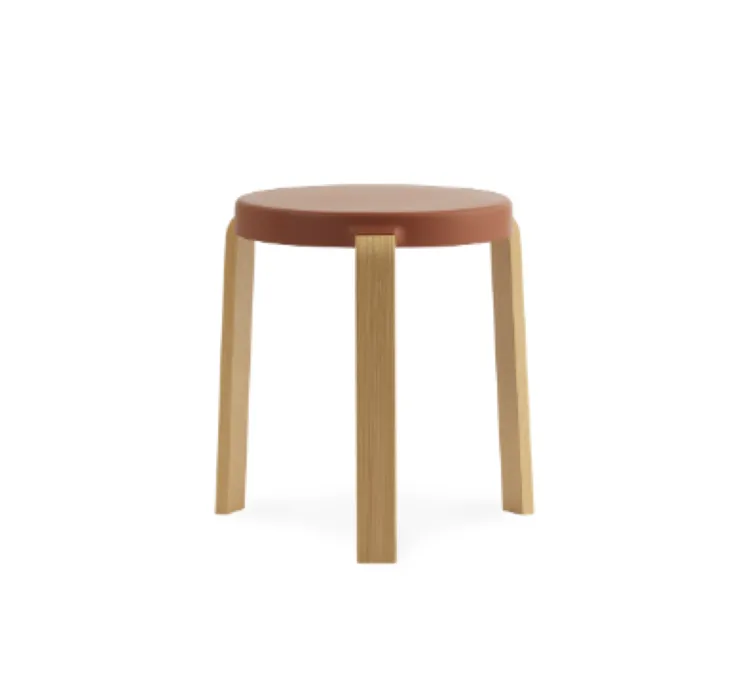 Normann Copenhagen Tap Stool - stoel-Caramel-Eiken Fabrieksprijs