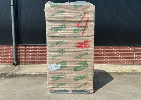 Hete Deal Outletpartij 286 Pavaflex houtvezelisolatie Rd 1,05 1220x575x40mm 120st (=84,15m²)