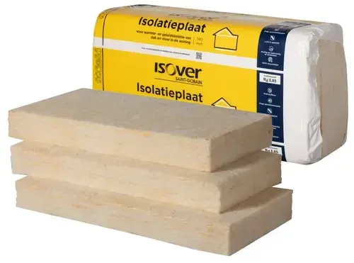 OUTLET Isover isolatieplaat 1200x600x80mm 6pl/pak Rd 2,20 (=4,32m²) Superprijs