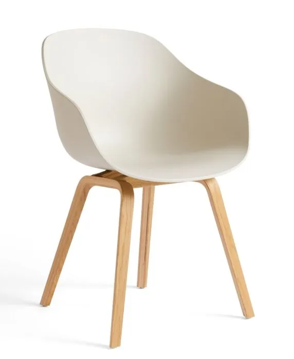HAY AAC 222 eetkamerstoel-Melange Cream Exclusieve Aanbieding