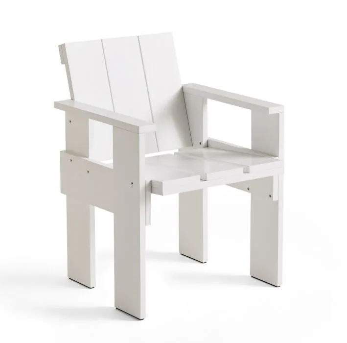Shop Nu HAY Crate buiten dining stoel-White