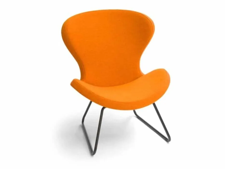 Bree's New World Ruby Slide fauteuil-Stof/Oranje Betaalbaar