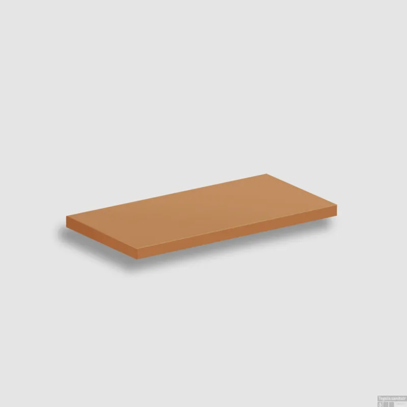 Rechtstreeks Van De Fabrikant Clou Bovenblad Verti 36x18x2 cm Mat Italiaans Zand
