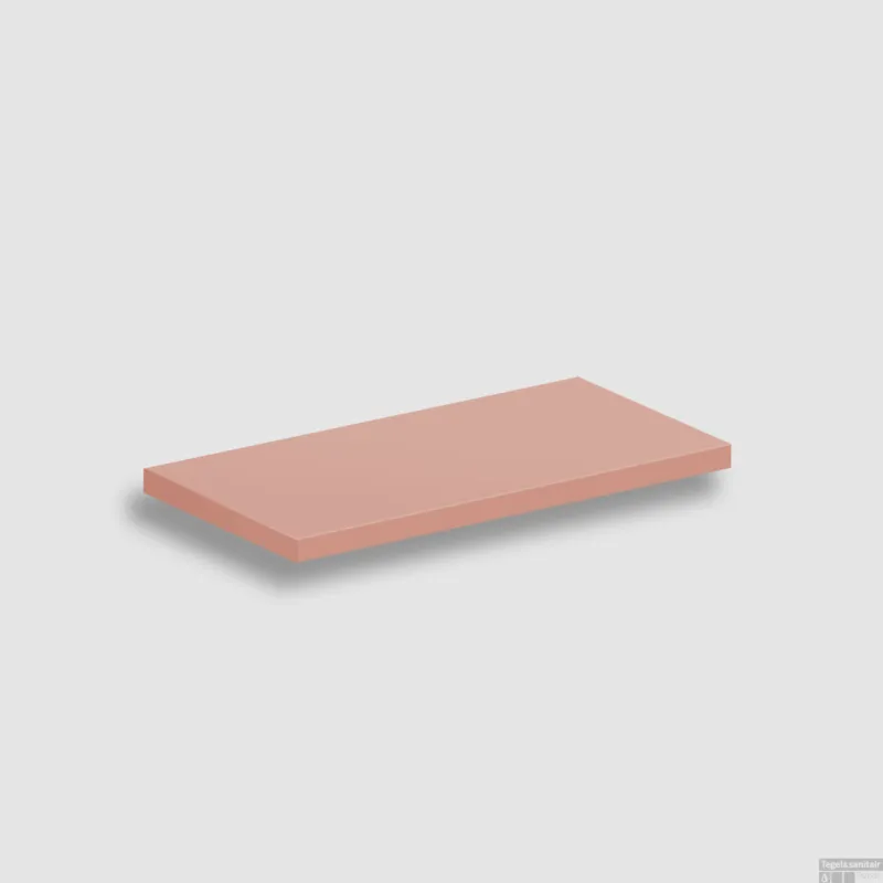 Flitsaanbieding Clou Bovenblad Verti 36x18x2 cm Mat Roze