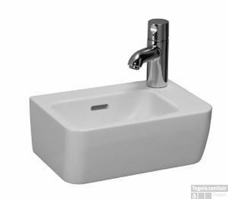 Laufen Pro A Fontein 36x25 Cm. Kraangat Rechts Wit Korting