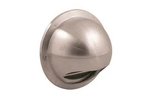 Gereduceerde Prijs Gevelroosters Rvs - Gevelrooster Rvs 125mm