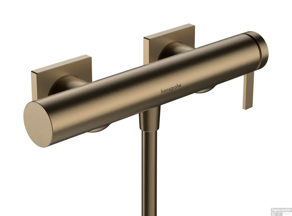 Superprijs Hansgrohe Tecturis E ééngreeps douchekraan opbouw, Brushed Bronze