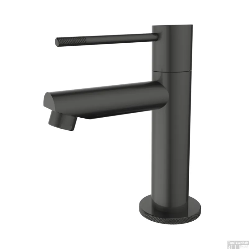 Toiletkraan Best Design Moya-Ribera Uitloop Recht 14 cm 1-hendel Gunmetal Express Levering