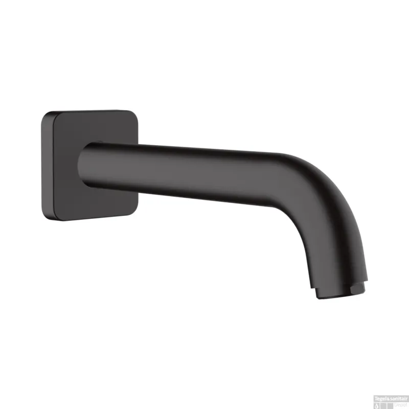 Baduitloop HansGrohe Vernis Shape Mat Zwart Finale Uitverkoop