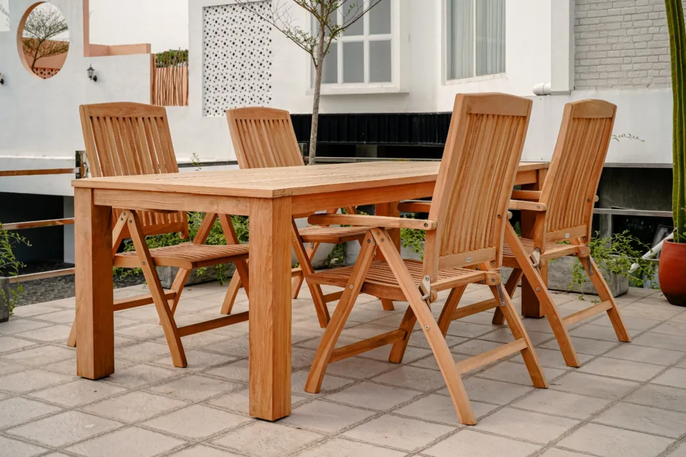 Uitverkoop Tuinset Nelson 160 + Linda Tuinstoelen
