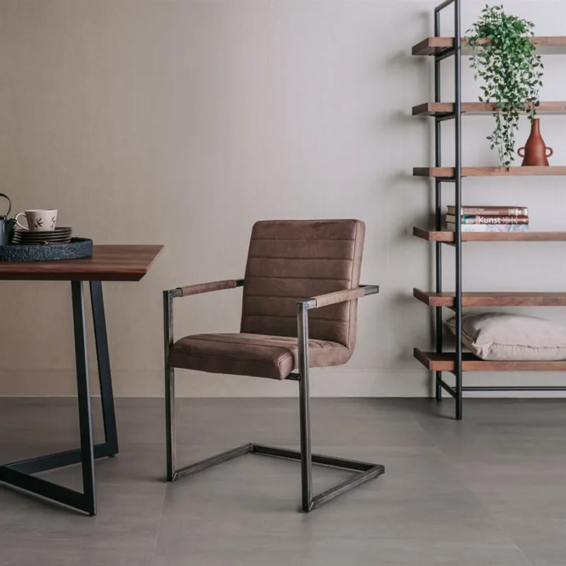 Rocca Armstoel - Bull brown Voordeelprijs
