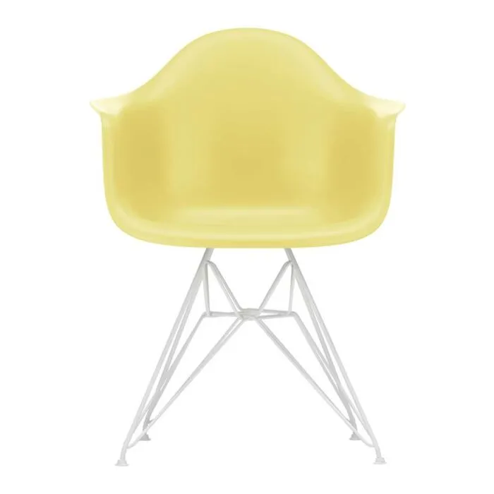 Vitra Eames DAR stoel met wit gepoedercoat onderstel-Citroen Koop Online