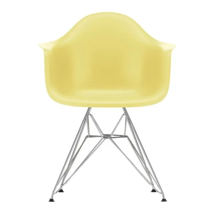 Vitra Eames DAR stoel met verchroomd onderstel-Citroen Fabrieksprijs