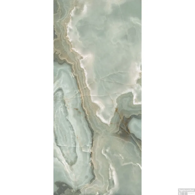 Vloertegel Florim Reves De Rex Douglas & Jones 120x280 cm Magnum Glans Jade (Doosinhoud 3.33 m2) Bestseller