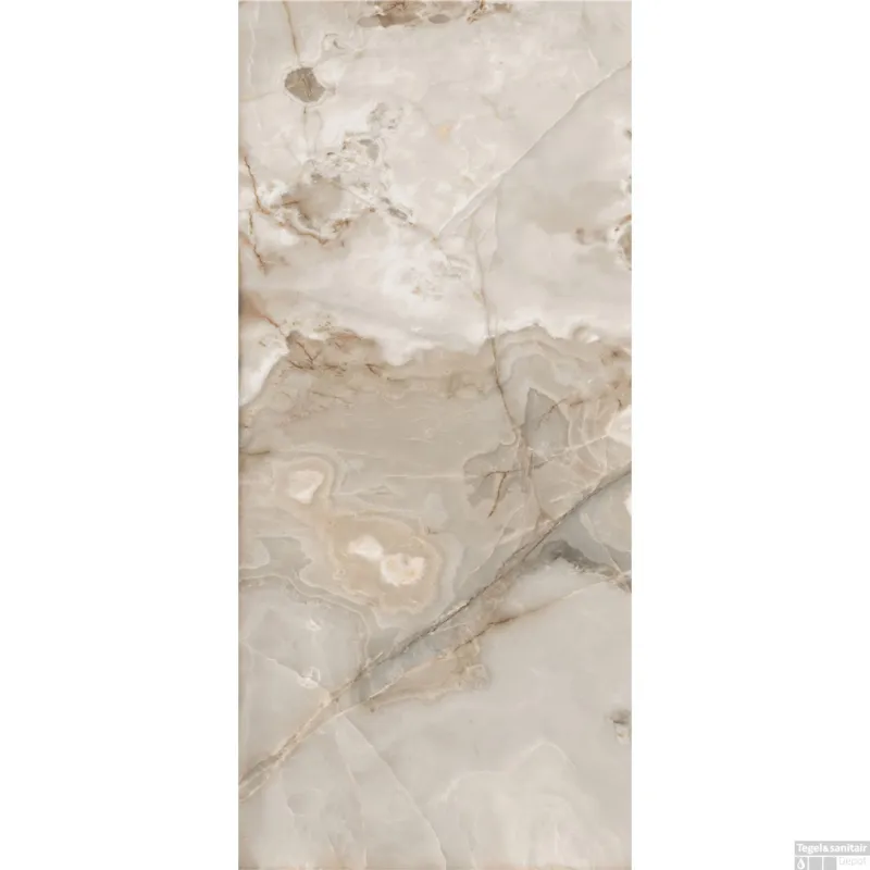 Vloertegel Florim Reves De Rex Douglas & Jones 120x280 cm Magnum Glans Noisette (Doosinhoud 3.33 m2) Hoge Kwaliteit