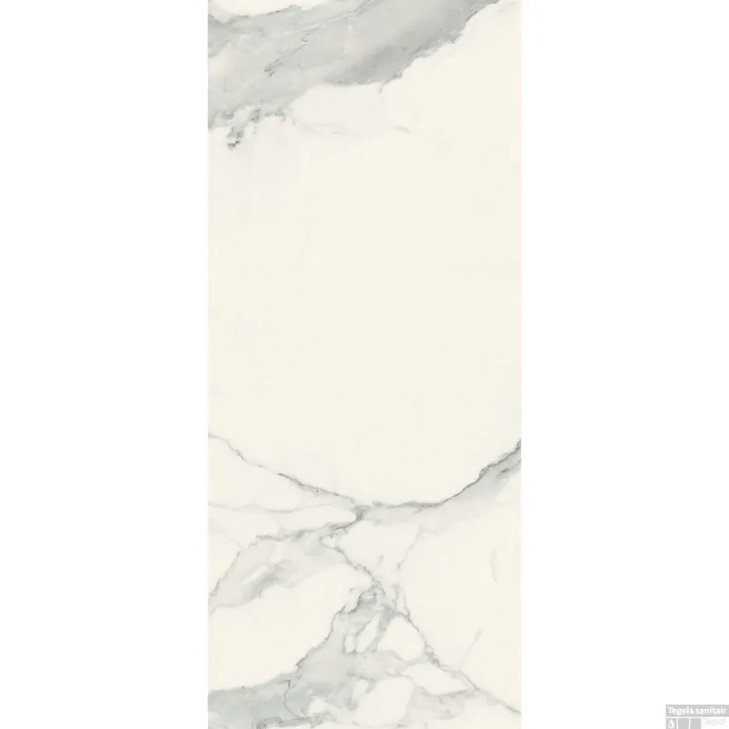 Meest Verkocht Vloertegel Douglas & Jones 120x280 cm Magnum Glans Statuario (Doosinhoud 3.33 m2)