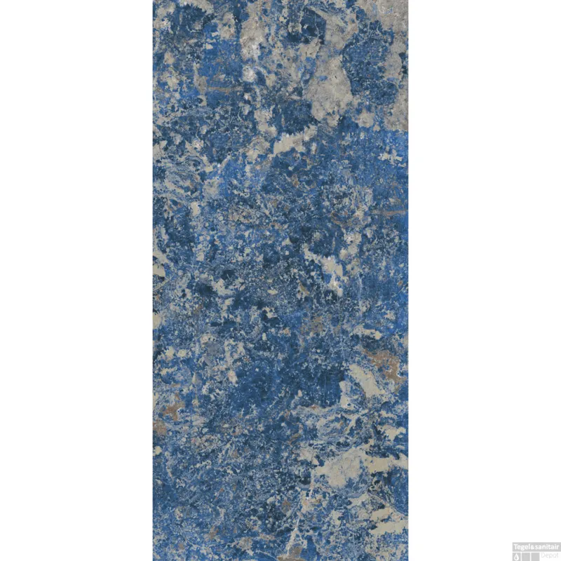 Vloertegel Douglas & Jones 120x280 cm Magnum Solidate Blue (Doosinhoud 3.33 m2) Voordeelprijs