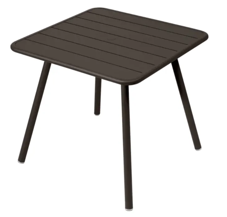 Fermob Luxembourg tuintafel vier poten 80x80 cm-Tonka Bestseller