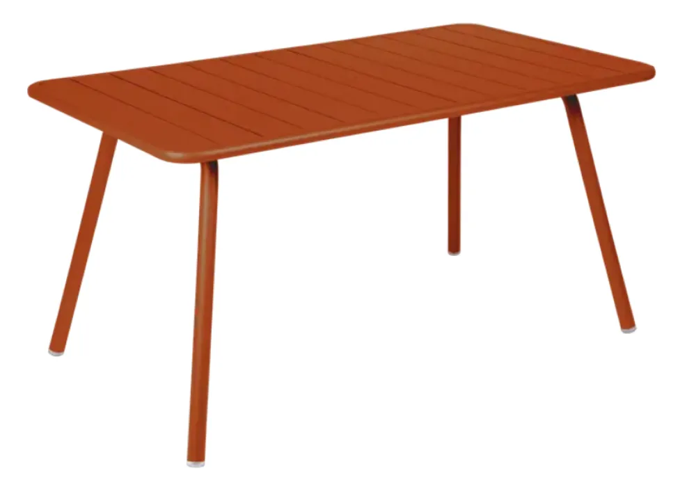 Nu Kopen Fermob Luxembourg tuintafel 143x80 cm-Candied Orange