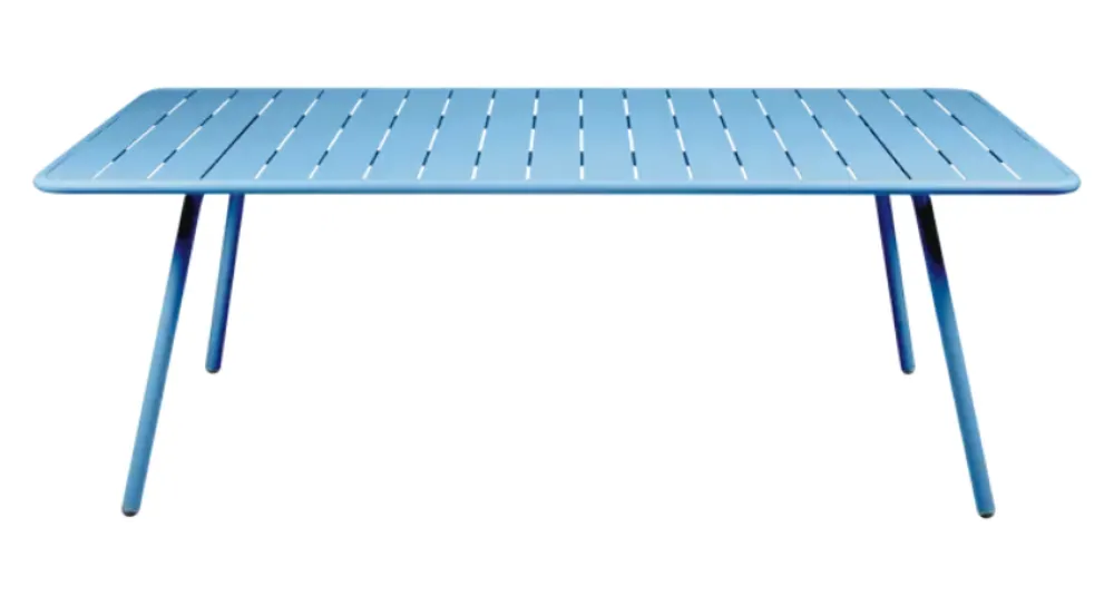 Favoriet Fermob Luxembourg tuintafel 207x100 cm-Maya Blue