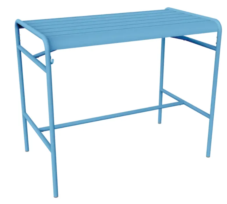 Veilige Betaling Fermob Luxembourg bartafel 126x73 cm-Maya Blue