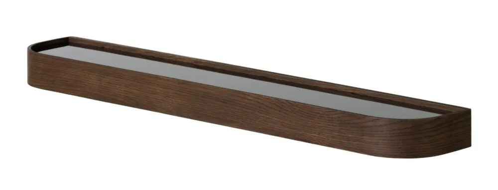 Direct Verzonden Audo Copenhagen Epoch wandplank met rek-Dark Stained Oak