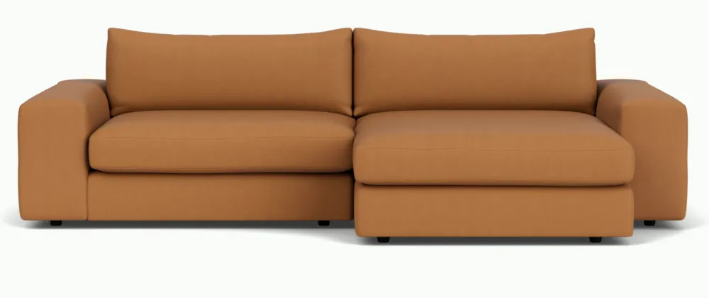 Fest Lou Divan hoekbank-Field 2 Brown - 443-Divan rechts Laatste Kans