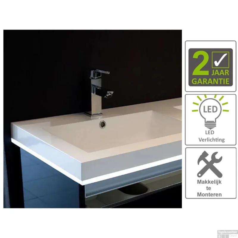 BWS LED Onderkast Verlichting 100x46 cm Koopje