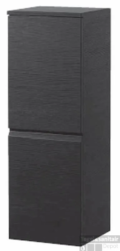 Laufen Pro Kast Halfhoog 35x33.5x100 Cm. Deur Rechts Grafiet Actieprijs