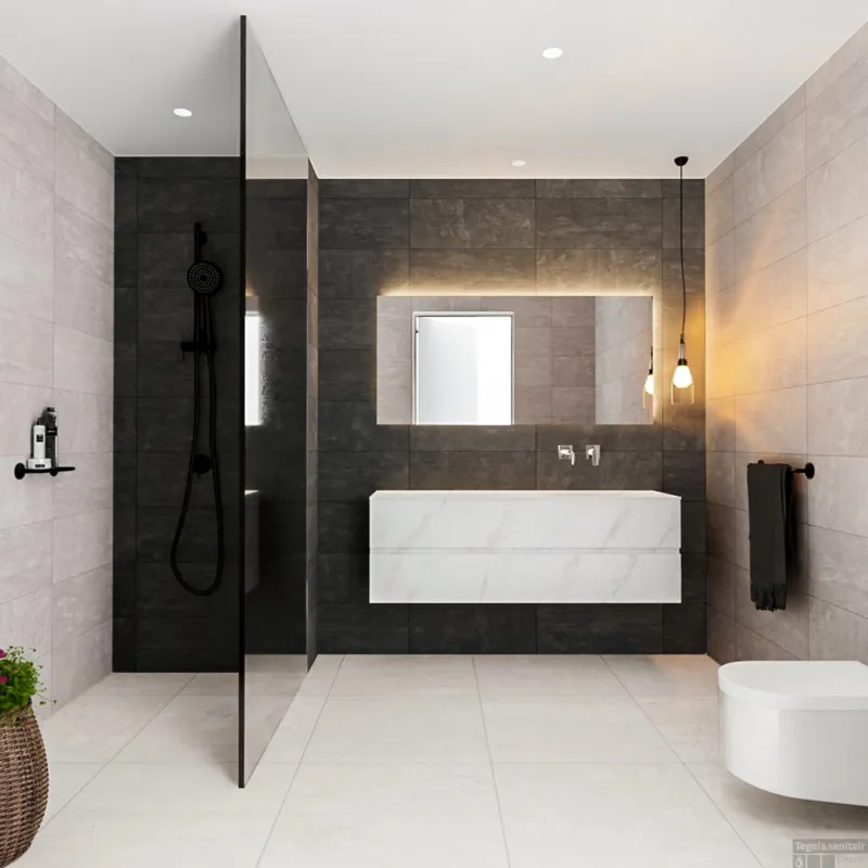 Badkamermeubel BWS Valencia Carrara Mat 150 cm Solid Surface Wastafel Rechts (0 kraangaten, 2 lades) Veilige Betaling