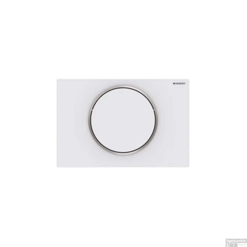 Betrouwbaar Bedieningsplaat Geberit Sigma 10 Met Spoeltoets Mat Wit
