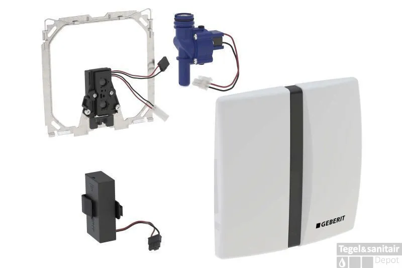 Geberit Urinoir Bedieningsplaat Infrarood Batterij Mat Chroom Lage Kosten