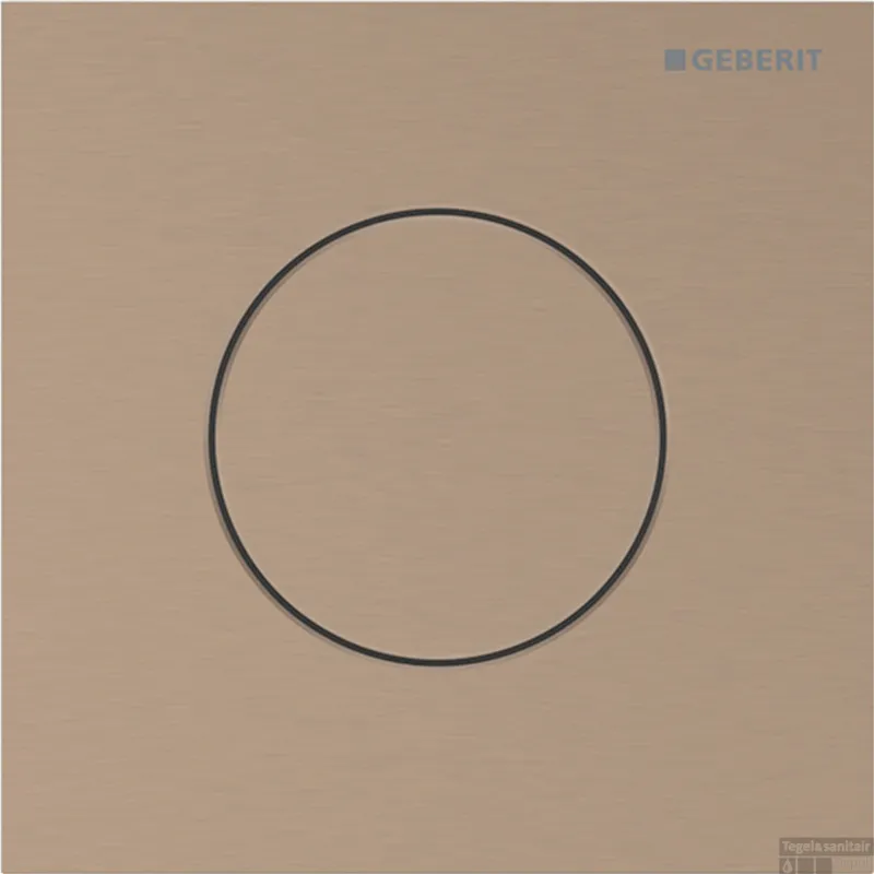 Snelle Levering Bedieningsplaat Geberit Type 40 Pneumatisch Round Roodgoud