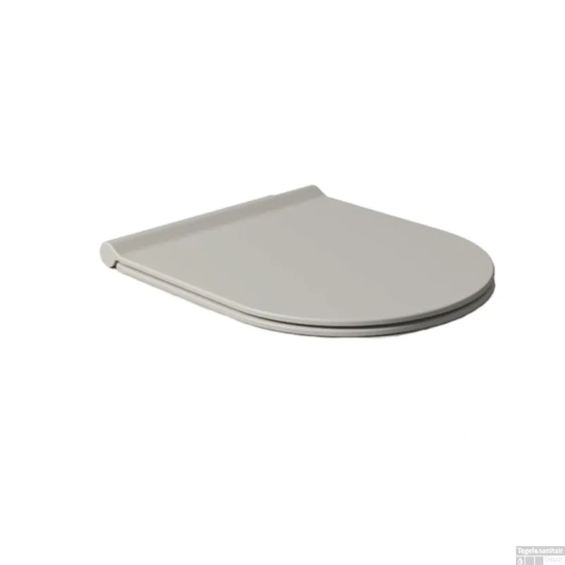 Weekendaanbieding Toiletzitting Salenzi Form Slim Mat Grijs