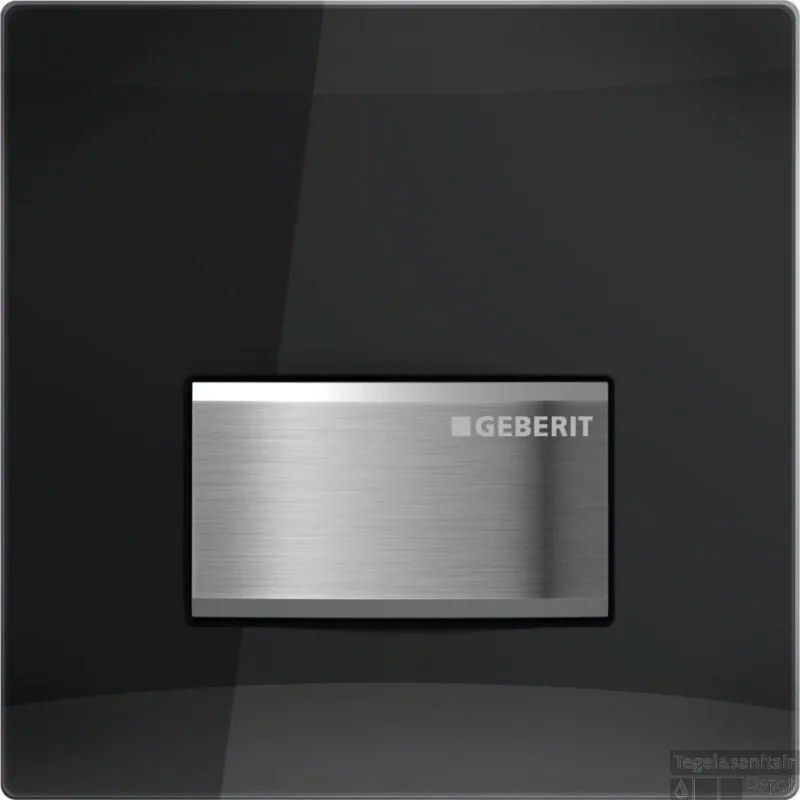 Geberit Sigma 50 Urinoir Bedieningsplaat Pneumatisch Rookglas Premium