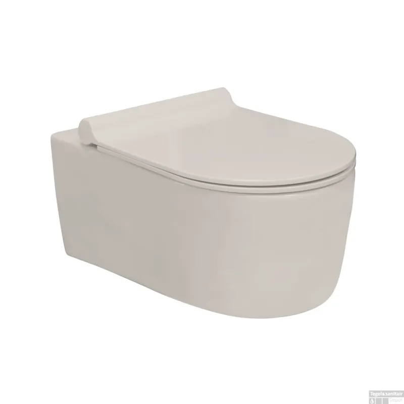 Gratis Retour Wandcloset VM Go Fleet 55x36x34.5cm Porselein Met Zitting