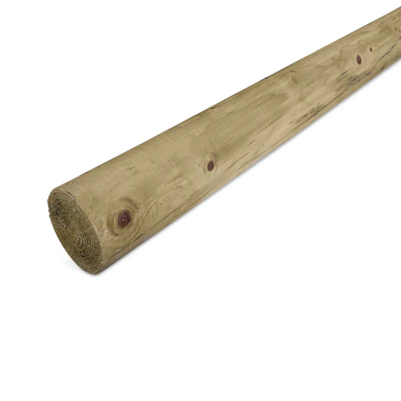 Gratis Retour grenen - rondhout - geimpregneerd Geïmpregneerd grenen rondhout - 100 mm - gefreesd - ronde paal - geïmpregneerd grenenhout KD 18-20% - Geïmpregneerd grenen rondhout - 100 mm - gefreesd: 400 cm