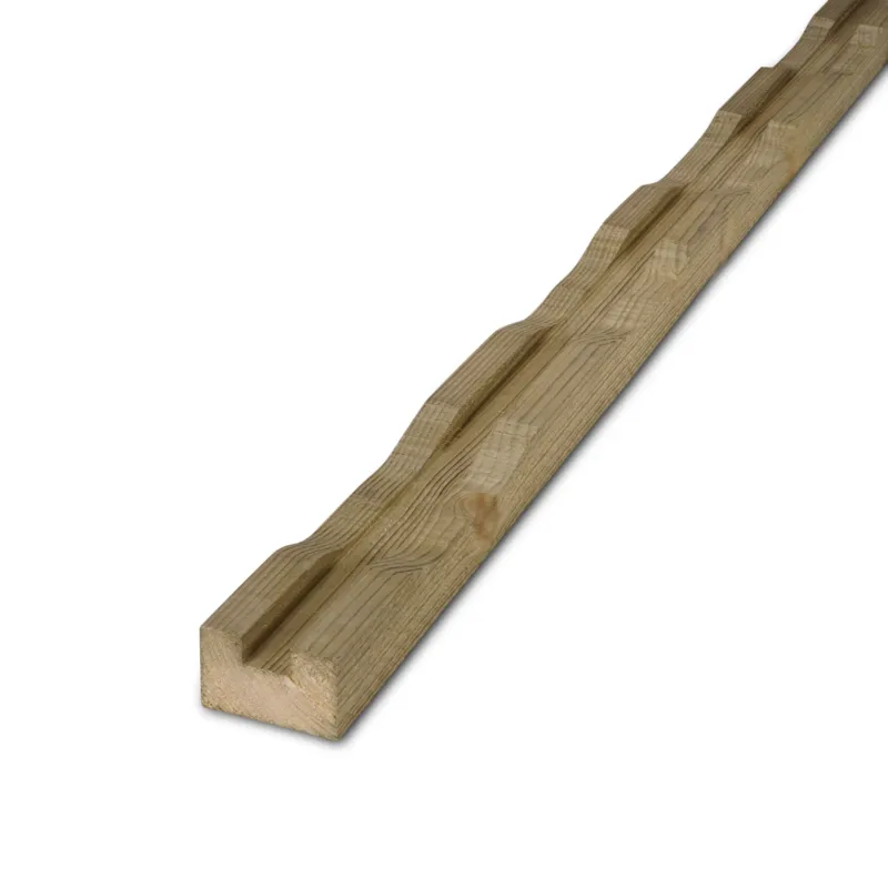 Tijdelijk Beschikbaar vuren - lat - geimpregneerd Geïmpregneerd vuren ventilatielat - 28x45 mm - geschaafd - ventilatie lat - geïmpregneerd vurenhout KD 18-20% - Per bundel - 352 stuks - Geïmpregneerd vuren ventilatielat - 28x45 mm - geschaafd: 480 cm