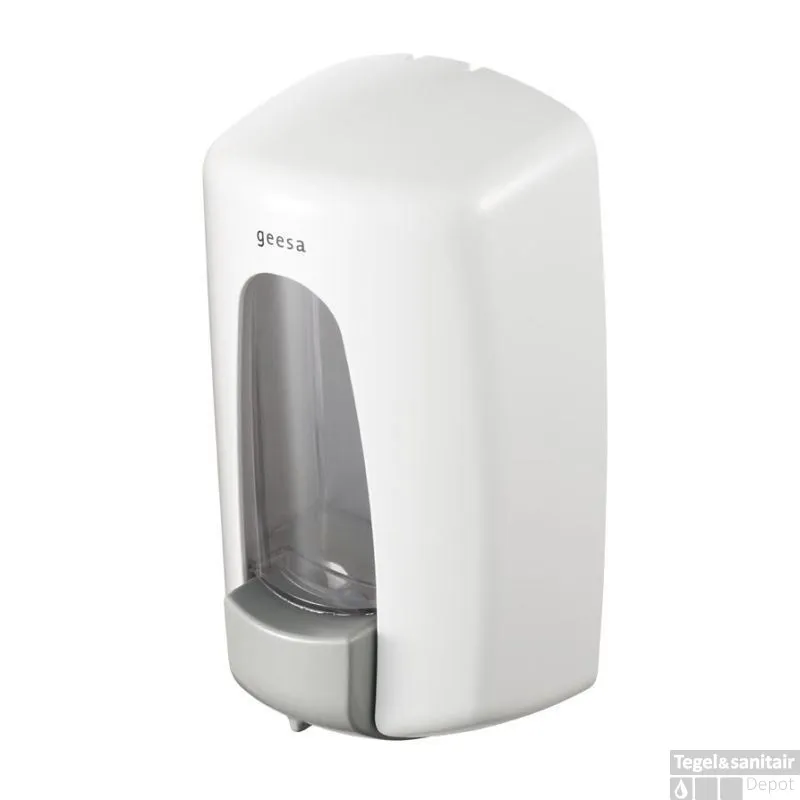 Geesa Hotel Zeepdispenser 1000 Ml. Wit Op = Op