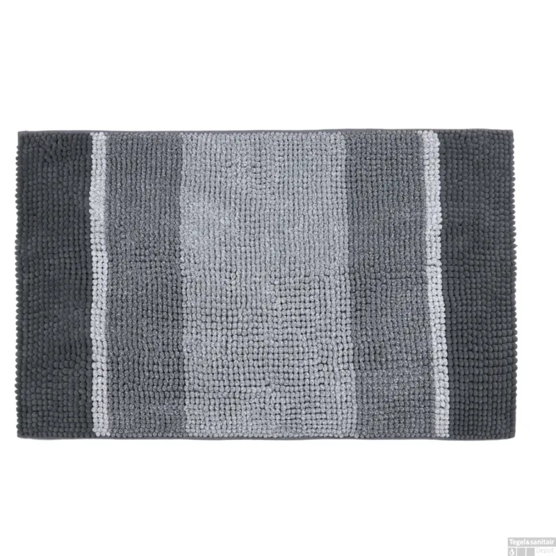 Badmat Differnz Fading 60x90 cm Microfiber Grijs Nu Kopen