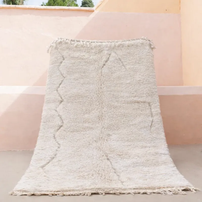 Beperkt Aanbod Authentiek Marokkaans berbers Wollen Kleed – Zacht & Tijdloos (280 x 150 cm)
