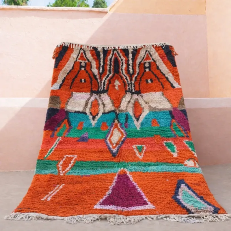 Authentiek Marokkaans Berber vloerkleed – Warmte, kleur en karakter (300 x 200 cm) Express Levering