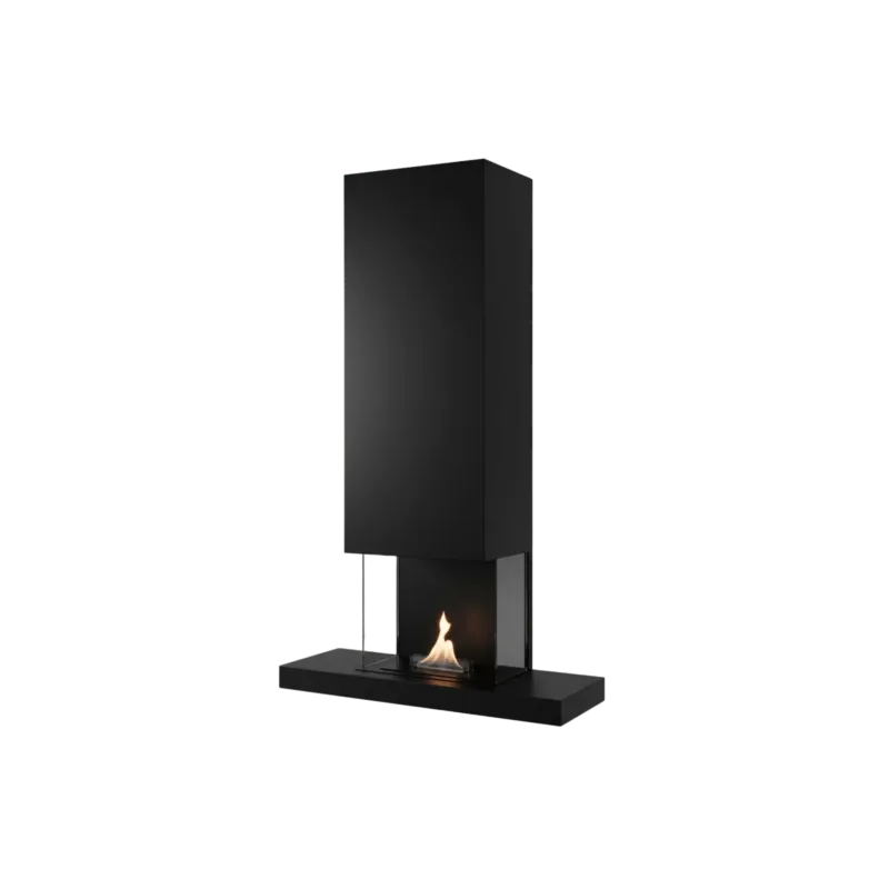 Tenderflame Riff 180 – Premium Wandhaard 2000W | Bioethanol Haard Zwart of Wit Beperkt Aanbod