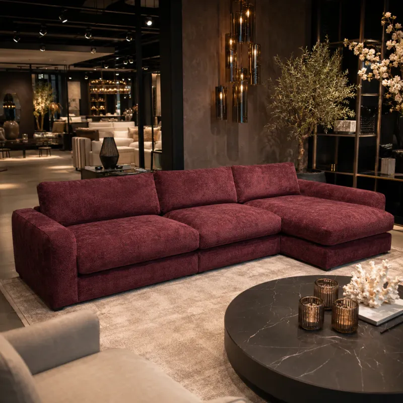Shop Nu PTMD New Nilla Bank Element Chaise Longue Rechts Crème